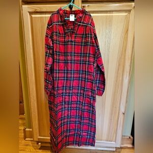 NWT Lands' End Flannel Nightgown